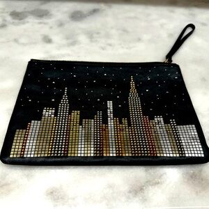Kate Spade clutch. New York Skyline